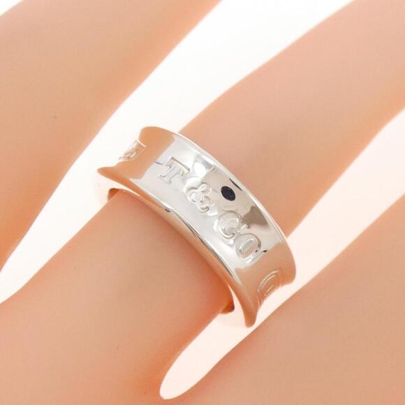 Tiffany & Co. 2003 wide square smooth band ring in sterling TIFFANY Silver Ring